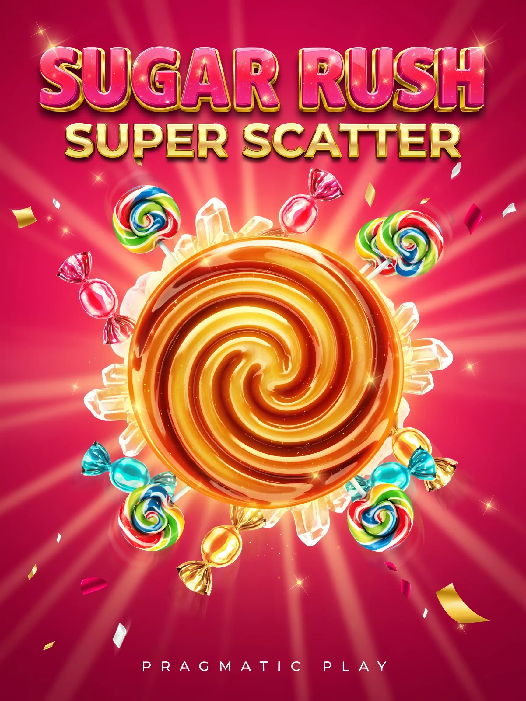 Sugar Rush Super Scatter pokie game screenshot