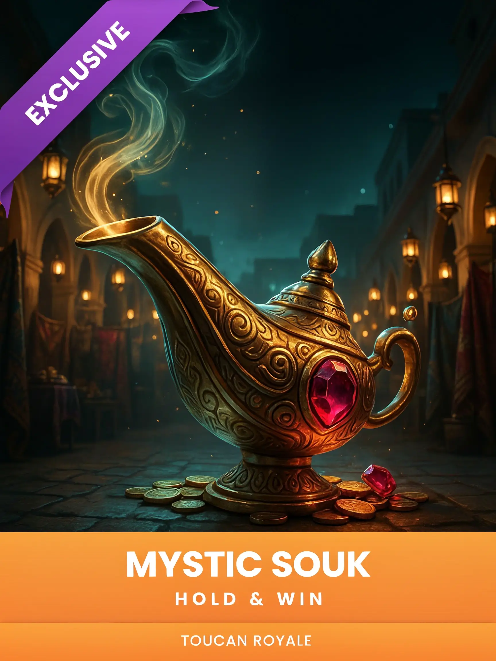 Mystic Souk Hold and Win pokie game screenshot