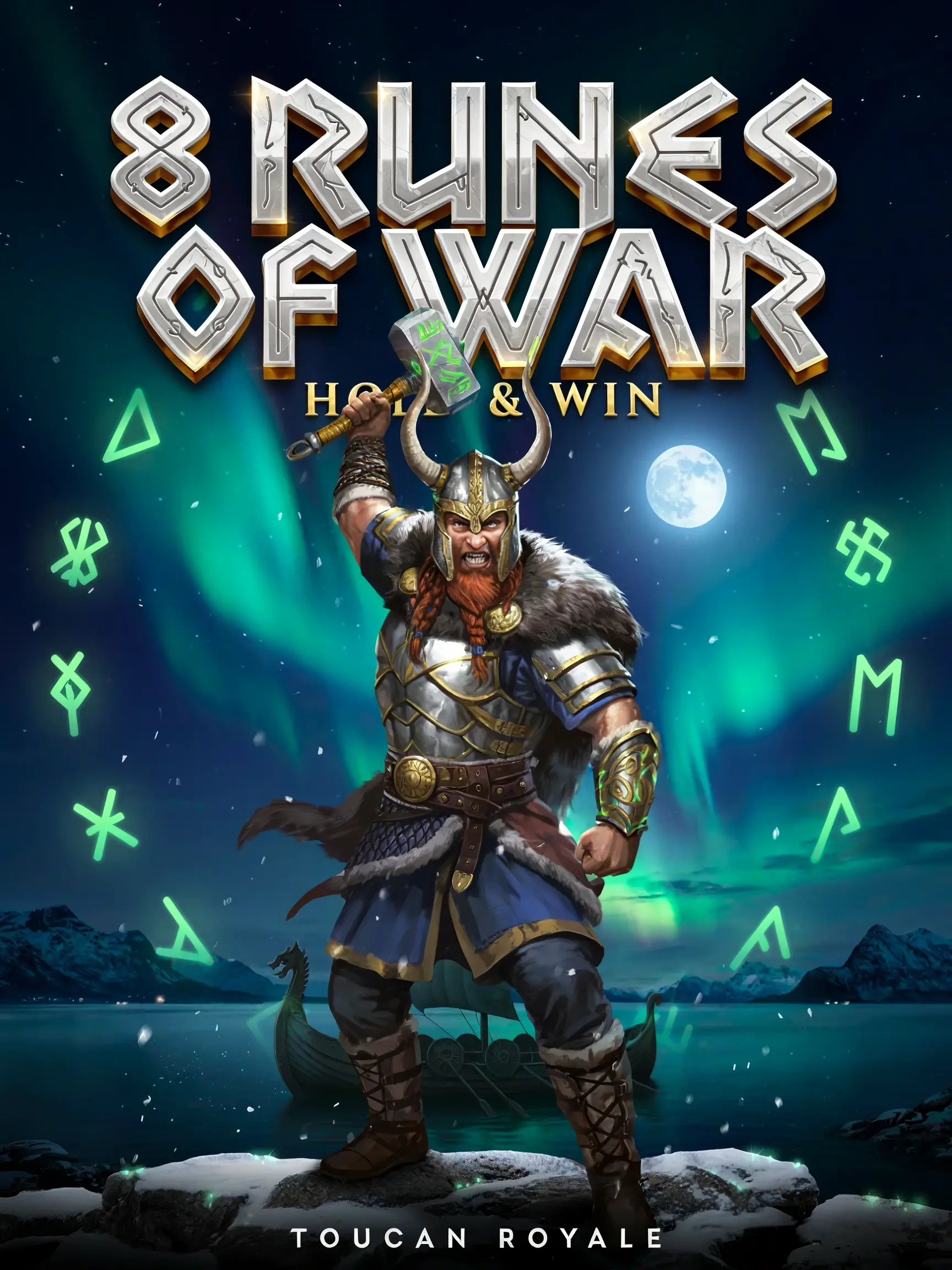 8 Runes of War pokie game screenshot