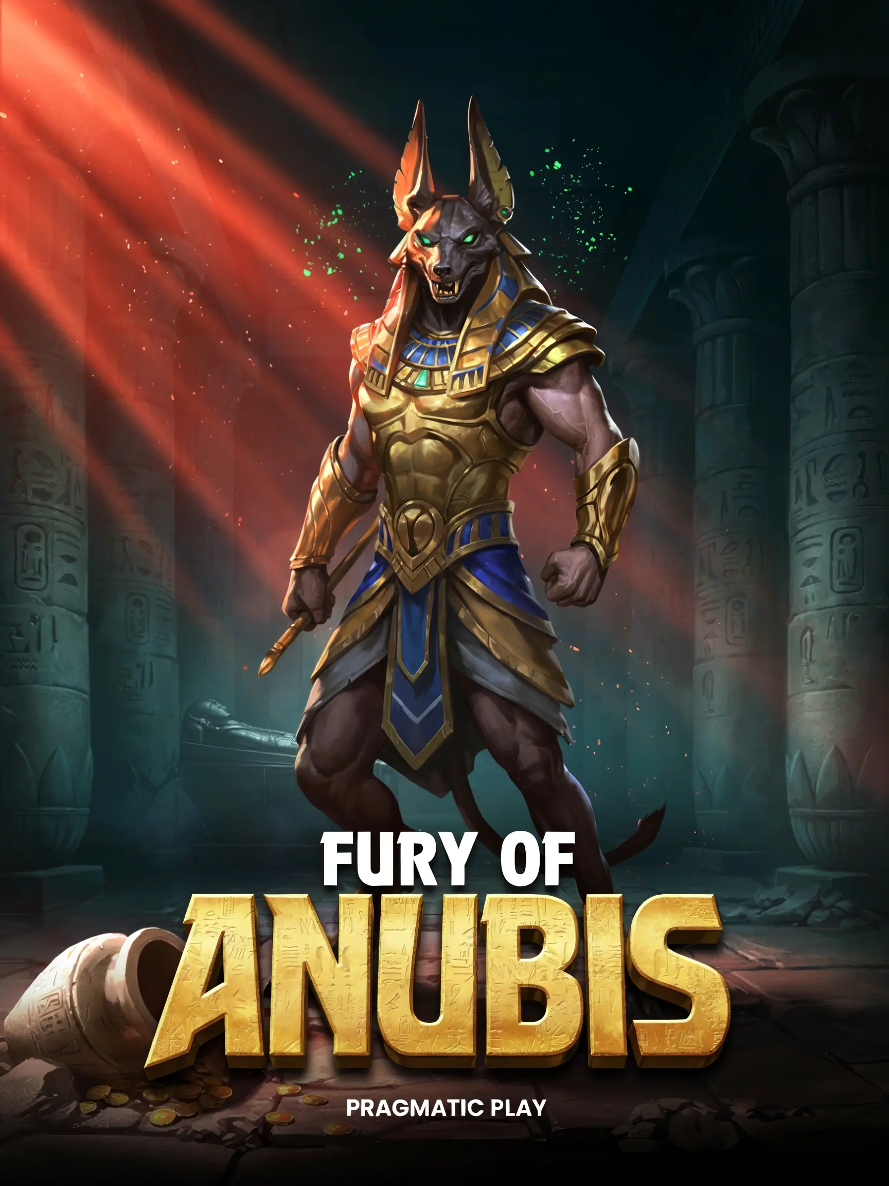 Fury of Anubis pokie game screenshot