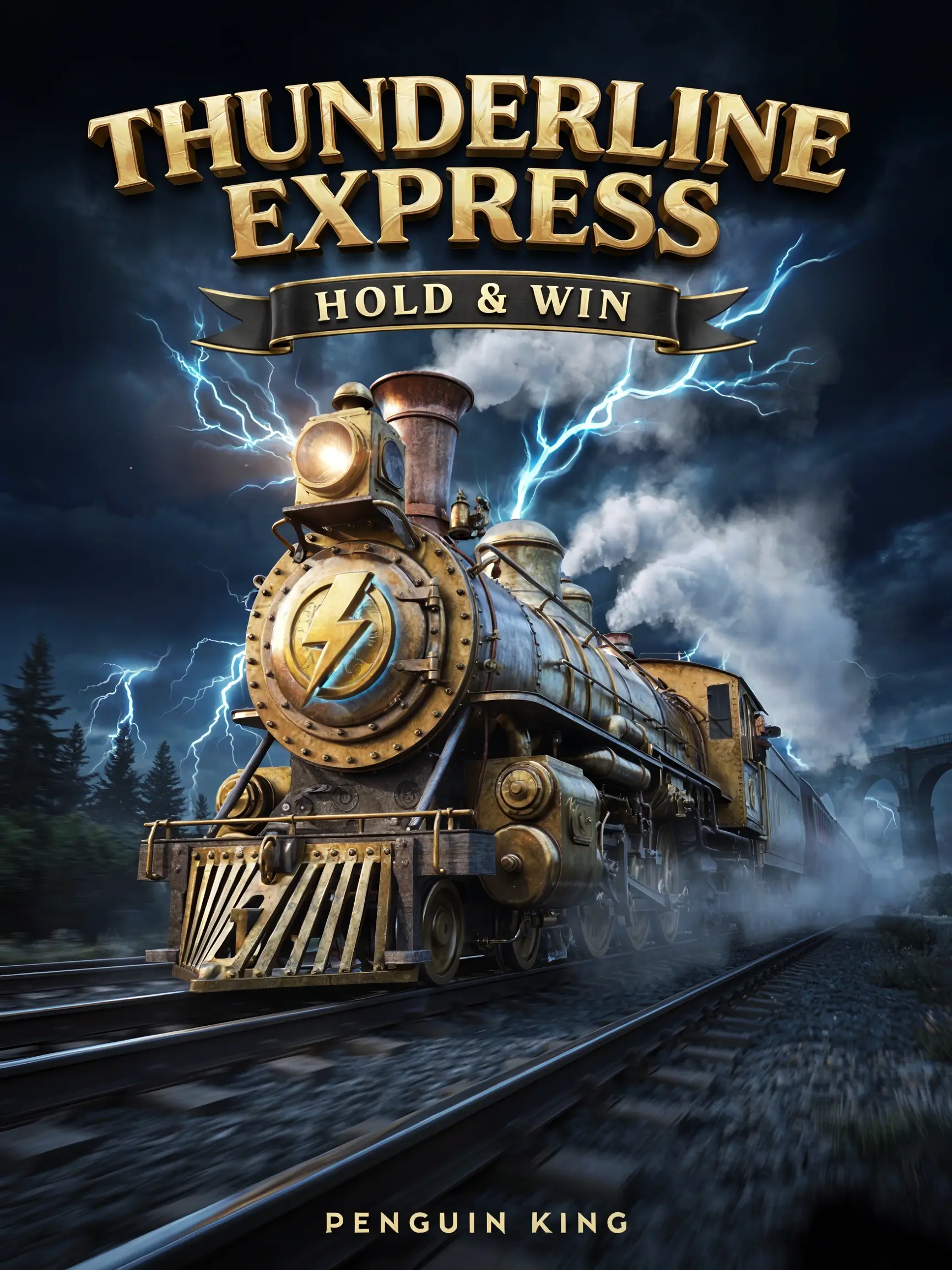 Thunderline Express pokie game screenshot
